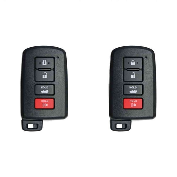 Replcament Smart Key Fob for Toyota Corolla 2018 FCC HYQ14FBA Part Number 89904-06140 8990406140 Pack of 2