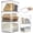 clear 3XL+2M, variant on Clear 3XL+2M Plastic Storage Bins Set, Multi-Purpose Organization