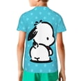 thumbnail image 2 of Sanrio Pochacco Kids T-Shirt 3d Printed Graphic T-Shirts Boys And Girls Short Sleeve Shirts For Youth Kids X-Small, 2 of 6