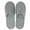 /c89Grey254, variant on Huowey Travel Slippers For Women Closed Toe Cozy Slippers Soft Sole Bedroom Shoes,Grey,Size 11.5