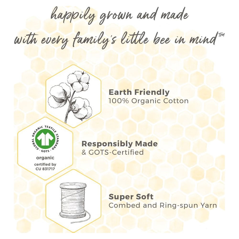 Burt's Bees Baby Organic Cotton Baby Boy One Piece Sleep 'N Play, Sizes Newborn-6/9 Months