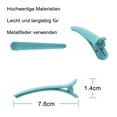 thumbnail image 2 of Abteilklammernfriseur, Haarklammern Friseurbedarf, 12 Stck Haarspange Friseur Damen Haarklammerklein Combi-clip Haarclips Bunt, Hair Clips Karte, Krok, 2 of 5