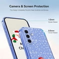 thumbnail image 5 of ELEHOLD Case for Samsung Galaxy A17 5G, Christmas Slim Shockproof Clear TPU Cover, Raised Edge Screen/Camera Protection,B, 5 of 7