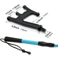thumbnail image 5 of SAN LIKE Boat Hook Telescopic Boat Hook Extendable Push Pole for Docking Aluminum &Lightweight with Floating Hand Grips for Docking Extend to 43.30inch, 5 of 9