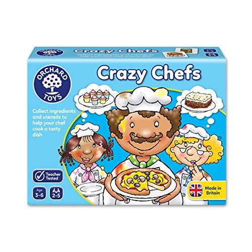 Orchard Toys Crazy Chefs Children's Game, Multi, One Size