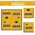 thumbnail image 6 of Graduation Party Plates and Napkins Gatherfun Graduation decorations class of 2025 Blue Disposable Paper Plates Luncheon Napkins Cocktail Napkins for Congrats Grad Party Decorations, Serve 50, 6 of 10