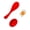 Red, variant on Plastic Eggs And Spoon Outdoor Activity Set For Children Coordination Development Carrying Race