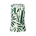 thumbnail image 4 of Lsque Palm Branch With Leaves Printed Workout Tank Tops for Women, Athletic Sports Tank Tops, Compression Sleeveless Dry Fit Shirts,Sleeveless Yoga Shirt-X-Large, 4 of 9