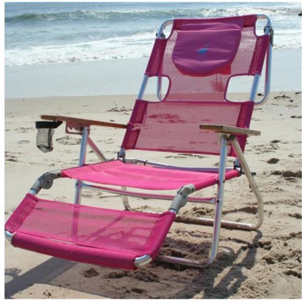 Pink Ostrich 3In1 Beach Chair & Lounger Pack Of 3