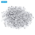 thumbnail image 3 of Uxcell Safety Pins 0.98 Inch Metal Small Sewing Pins White 500Pcs, 3 of 5