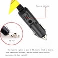 thumbnail image 3 of Power Outlet Receptacle Replacement - Waterproof 12V Cigarette Lighter Socket, for Car Boat Marine Motorcycle Scooter RV - with Wire Fuse DIY Kit, 3 of 8
