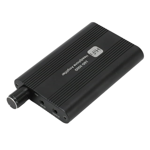 Amplificador de auriculares, amp de auricular de batería recargable de sonido superior de 16 a 300 ohmios compatibilidad de 2 etapas interruptor para teléfono