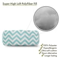 thumbnail image 5 of Majestic Home Goods Bolster Pillow Chevron Teal, 5 of 5