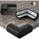 thumbnail image 1 of 20 Rubber Corner Protectors - Large Cushion for Maximum Baby Protection (Black), 1 of 5