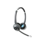 Cisco 562 Wireless Dual - Headset - on-ear - DECT 6.0 - wireless - with Standard Base Station - for Cisco DX70, DX80; IP Phone 68XX; Webex Board 55, Board 70, Board 85, Room 55, Room 70