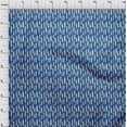 thumbnail image 4 of oneOone Polyester Spandex Medium Blue Fabric Asian Forest Tree Fabric For Sewing Printed Craft Fabric By The Yard 56 Inch Wide, 4 of 4