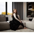 thumbnail image 2 of Luxe Faux faux Throw 50x60 Natural Sheepskin 1 Piece Classic Style, 2 of 5