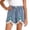 Blue C, variant on QSXADF Girls Denim Shorts Jeans Shorts Girls Casual Denim Shorts Denim Elastic Waist Summer Comfortable Kids Shorts