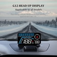 thumbnail image 2 of car hud G12 GPS Speedometer，New Heads up Display for Cars, Suitable for Vehicles, 2 of 8