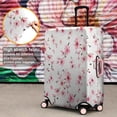 thumbnail image 4 of Pioneer Flower Floral Print Pattern Luggage Cover Fashion Suitcase Cover Baggage Covers Fit 25-28 Inch Luggage (Go Travel), 4 of 5