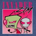 thumbnail image 3 of Invader ZIM - GIR and ZIM - Retro Style - Toddler And Youth Girls Short Sleeve Graphic T-Shirt, 3 of 5