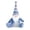 Blue-1, variant on Christmas Standing Snowman Figurine, Red Knitted Sweater Trapper Hat Plush Doll for Fireplace Mantel Desk Tabletop Holiday Home Party Decor(Red)