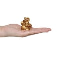 thumbnail image 4 of Gift Set~ 6 Gold Color Lucky Elephants Statues Feng Shui Figurine Home Decor Housewarming Birthday Congratulatory Gift, 4 of 4