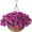 A1, variant on Artificial Flowers Hanging Basket for Outdoor Spring Decoration,Hanging Planter for Home Garden Patio Yard Porch Lawn 11.81Inch