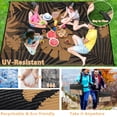 thumbnail image 4 of IValue Outdoor Rugs 6’x 9’ Waterproof Reversible Patio Rugs Outdoor Portable RV Camping Mats for Deck Porch, 4 of 9