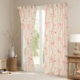 thumbnail image 3 of Feelyou Princess Bowknot Black Out Curtains, Cartoon Stars Curtains Pack of 2 (42x63 Each), 3 of 6