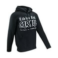 thumbnail image 5 of ShirtBANC Lifes a Risk Carnal Paco Aguilar El Gallo Negro 13 Kos Mens Hoodie, 5 of 7