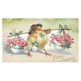 thumbnail image 2 of BSDHOME Easter Chicken Eggs Cotton Linen Tablecloth Sets 60x104 Inches - Easter Gift Tablecover Table Cloth Cover Party Dinner Decoration, 2 of 5