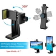 thumbnail image 4 of Trípode Para Teléfono Endurax De 60" Para Cámara Canon Con Soporte Universal Para Teléfono Y Obturador Remoto Carga Máxima 6.6 Lb, 4 of 5