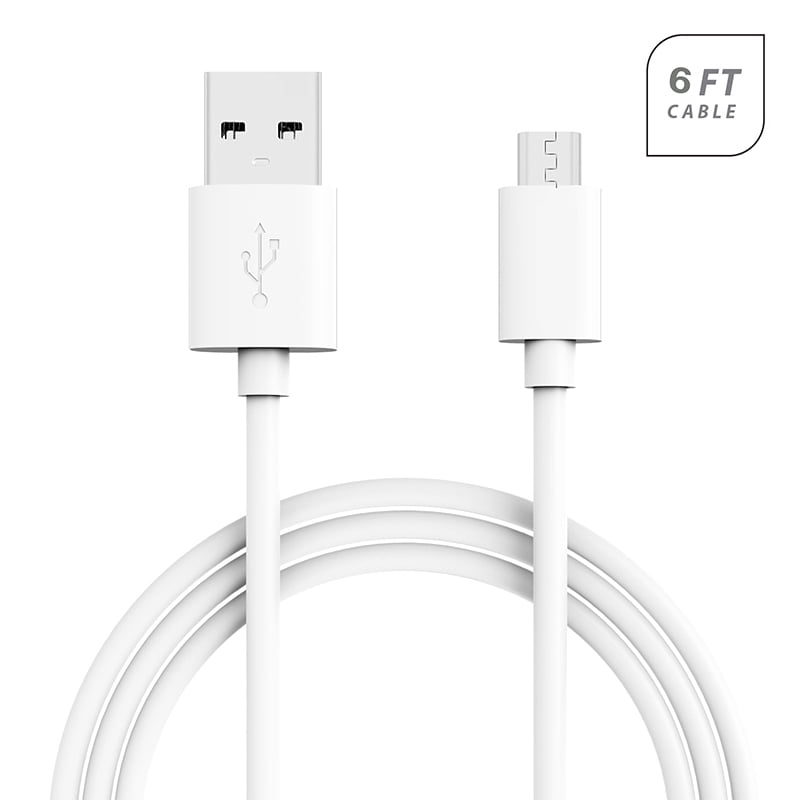 White+Black Authentic Short Two 8inch USB Type-C Cable Works with Lenovo ZUK Z2 Pro Also Fast Quick Charges Plus Data Transfer! 