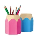 thumbnail image 6 of SPRING PARK Desk Pen Holder Stand Pencil Cup Pot Desk Organizer Makeup Brush Holder, 6 of 7