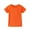 Orange, variant on ZOYOEN Girls Fashion T Shirts- Short Sleeve Cute Casual Crewneck Summer Tops Pink Size 5T-14