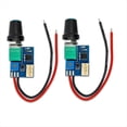 thumbnail image 1 of 2 Controladores de Velocidad de Ventilador PWM de y 12 V CC con Interruptor de Perilla, Regulador de Equipo Eléctrico para Ventiladores de Caja de Computadora., 1 of 5