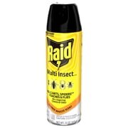 Raid Multi Insect Killer, Indoor & Outdoor Bug Spray Won't Harm Houseplants, 15 oz