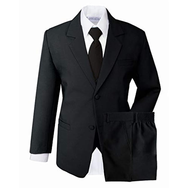 Spring Notion Ensemble de Complet Habillé Noir pour Garçons 3T
