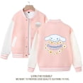 thumbnail image 2 of Sanrio-abrigo Kawaii para niña, ropa de abrigo con dibujos animados para mujer, novedad en prendas de vestir exteriores, Cinnamoroll, primavera y otoño, 2 of 4