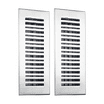thumbnail image 3 of Prima Decorative Hardware Cast Aluminum Floor Register Size 3" X 10" VR102 Pack of 2 - Brown, No Holes, 3 of 13