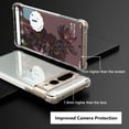 thumbnail image 6 of Case for Google Pixel 7 Pro 6.7 Inch (Not for 7) Reinforced Corner Bumper, Crystal Clear Cover Slim Fit Shockproof Flexible TPU Phone Case for Pixel 7 Pro 2022 - Transparent, 6 of 7