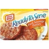 Oscar Mayer Bacon / Breakfast Sausage: Pork Sausage Patties Fully Cooked 10 Ct Ready to Serve, 10 oz