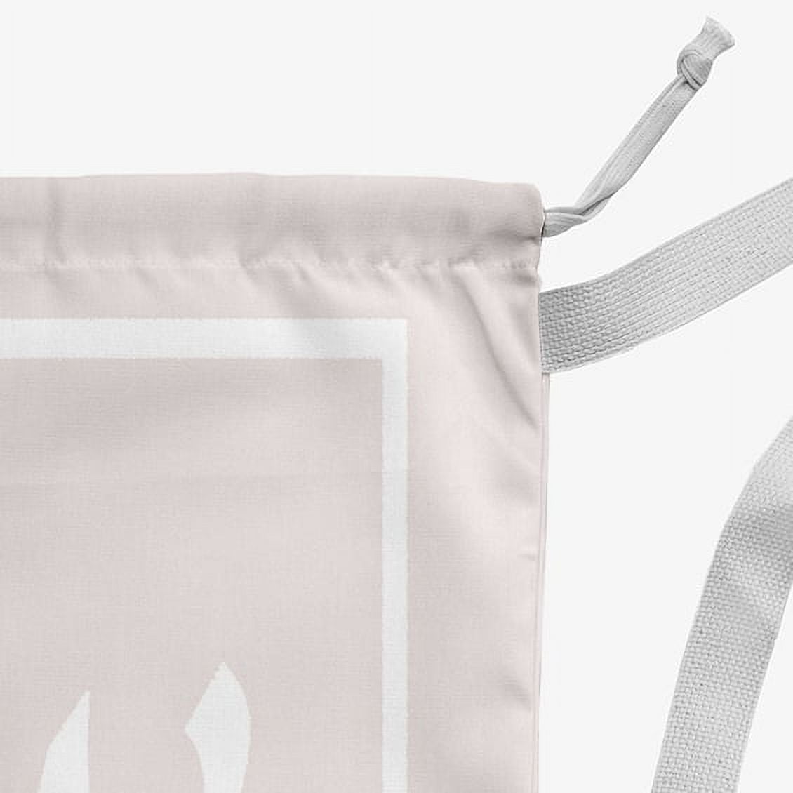 Simply Daisy Classic Monogram 28 x 36 inch W Laundry Bag