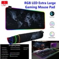 thumbnail image 1 of Extended RGB Soft Gaming Mouse Pad Large Glowing Led Oversized Mousepad  Non-Slip Rubber Base Computer Keyboard Pad Mat 31.5 X 11, 1 of 9