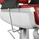 thumbnail image 5 of Sillon Premium Barberia Nanofort Silla Reclinable Giro 360 Neumatica Vino, 5 of 9