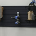thumbnail image 6 of RST Brands Flow Wall 7 PC Plastic Linear Wall Shelf Storage Set in Black, 6 of 7