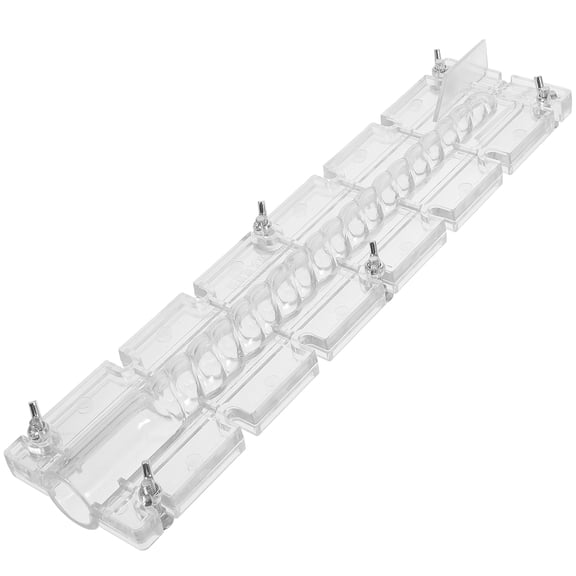 Hytrove Candle Making Molds Acrylic Candle Mold Non-stick 1 Set