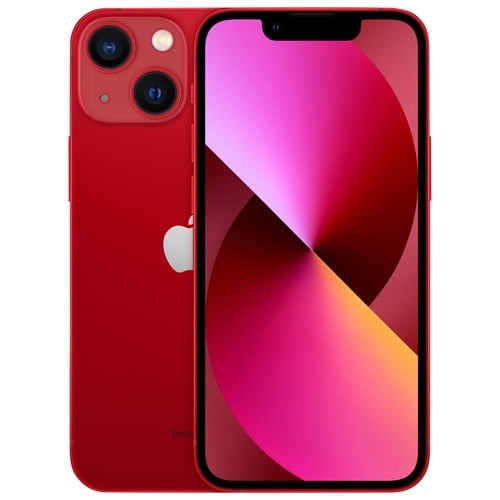 Apple iPhone 13 Mini - Rouge - 256 Go - Déverrouillé (Rénové)