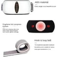 thumbnail image 2 of Vibrating Massage Belt with Soothing Heat, Wearable Waist Wrap with 4 Modes for Abdominal & Back Relaxation, 2 of 8
